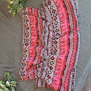 Strapless Aztec Sun Dress